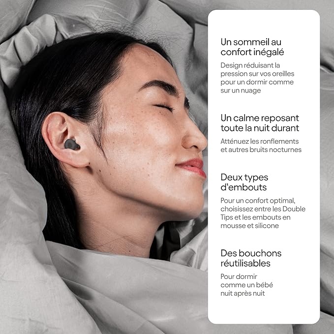 Bouchons d'oreilles anti bruit  : Nuits paisibles